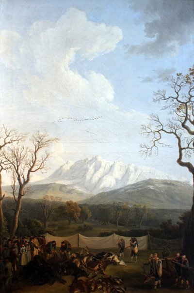 Winter by Jacob Philippe Hackert